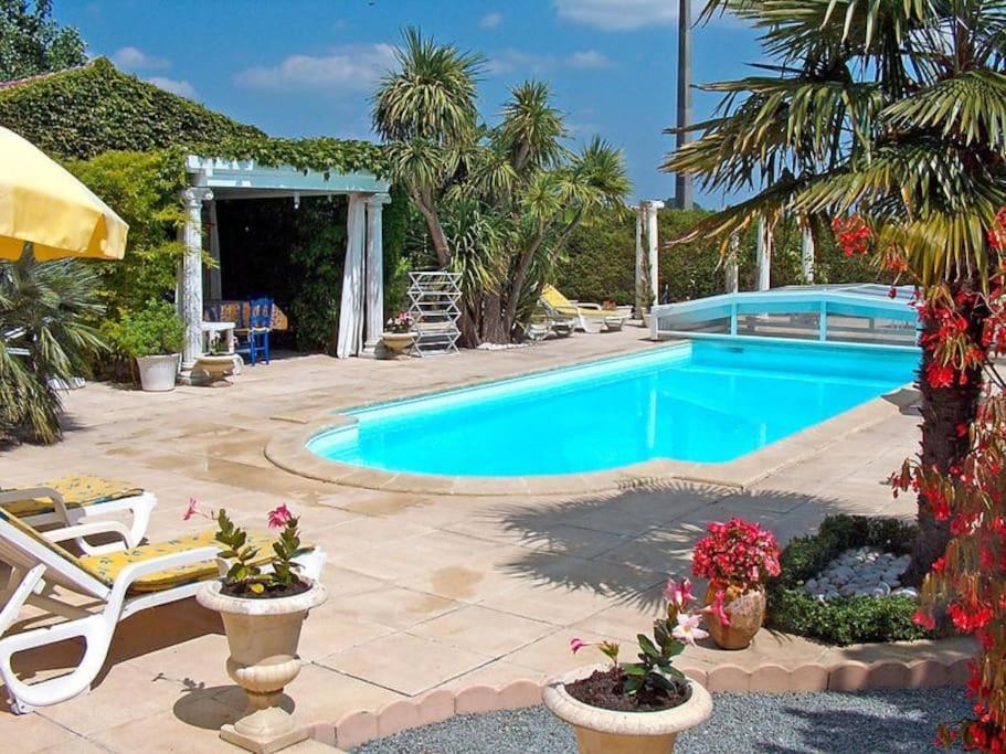 Villa Grand Communal, Piscine, 18Km De Bordeaux Ludon-Médoc 외부 사진