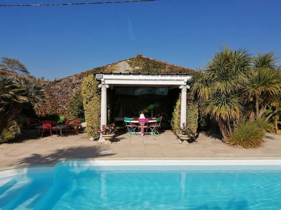 Villa Grand Communal, Piscine, 18Km De Bordeaux Ludon-Médoc 외부 사진